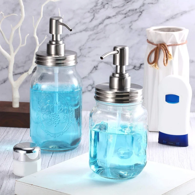 canning jar soap dispenser