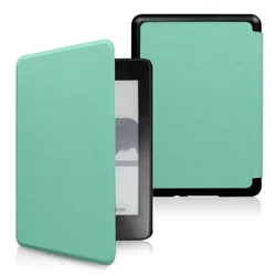 Sleek Protective e - Reader Case with Auto Sleep/Wake Function - KPW 2024 7 inch 12th (Mint Green)