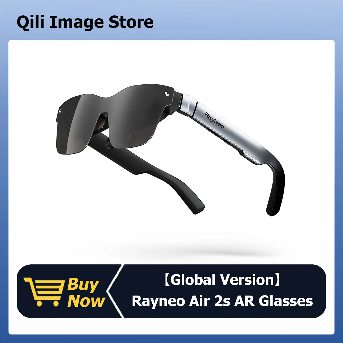 TCL RayNeo Air 2s AR Smart Glasses 201" Micro OLED 5000 nits Smart Glasses for iPhone/Android/MacBook/Switch/PS5/Gaming Console AR Smart Glasses
