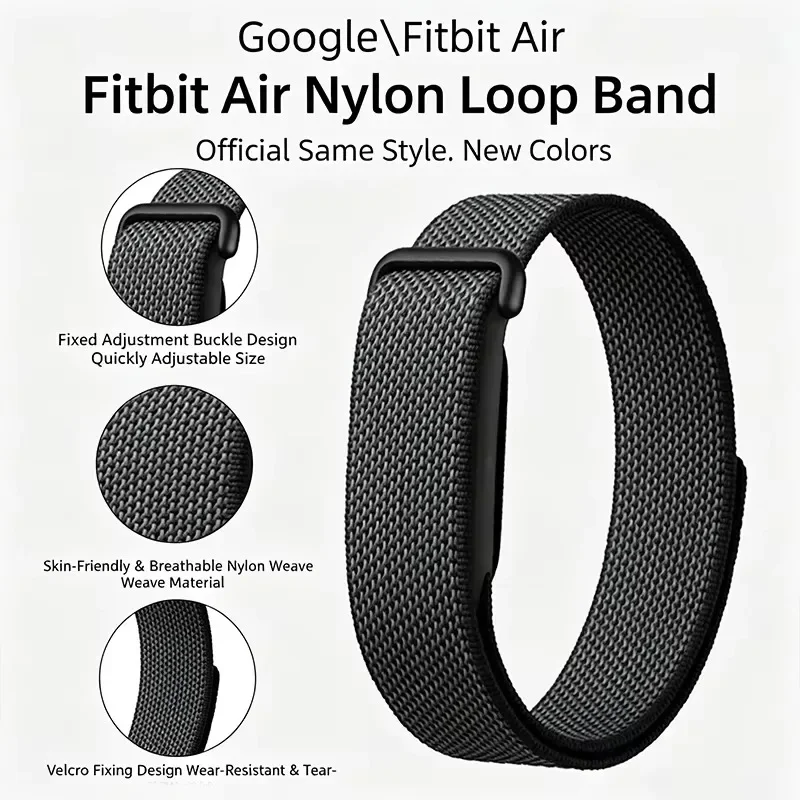 Nylon Air Breathable Braided Wristband with Buckle - Premium Replacement Watch Strap Accessories