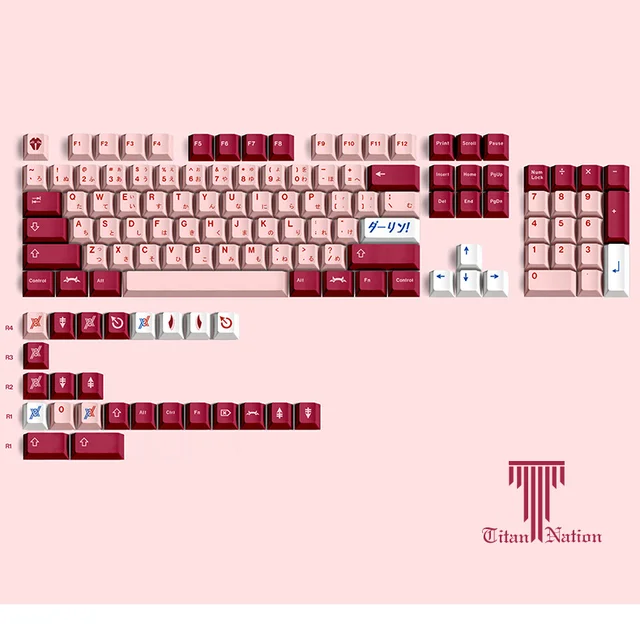 GMK CYL Darling R2 base + extra キーキャップ 134キー/セットgmk