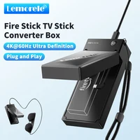 Lemorele 4K AR Glasses Adapter HDMI to Type-C AR Glasses Charging Converter Video Adapter with Battery TV Stick for Xreal