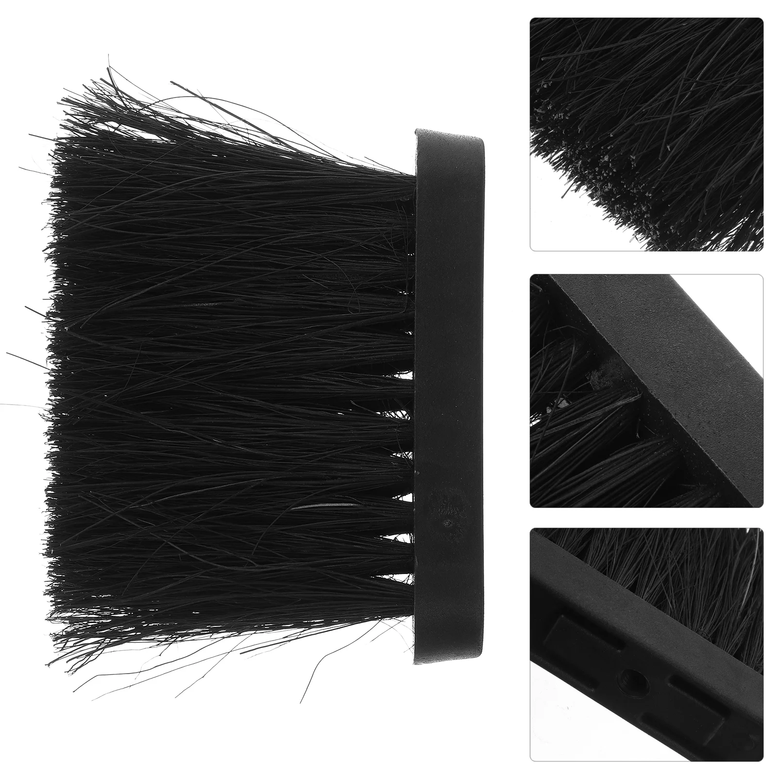 

2 Pcs Replacement Head Fireplace Cleaning Brush Tabletop Firepit Wood Accessory