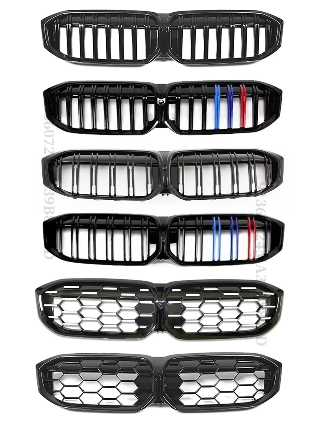 EHBOTA G20 LCI Griglia anteriore di ricambio per BMW Serie 3 G20/G28 LCI 2023-IN (nero lucido singola lamella