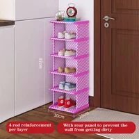 Multilayer Shoe Cabinet Vertical Space Saving Nonwoven Shoes 4