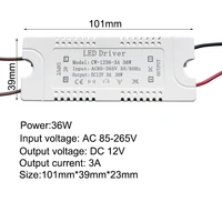 LED power supply DC 12V transformer switch driver 1A/2A/3A/5A adapter AC110V-220V 12W/24W/36W/60W for CCTV and LED strip ligh - Image 4