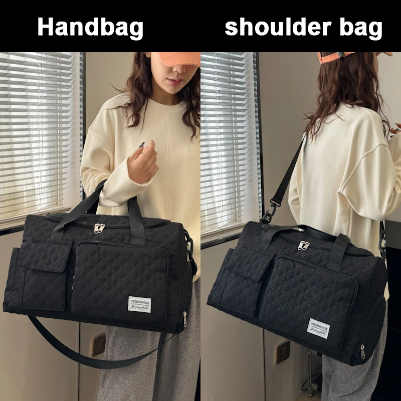 Fashion Travel Bag Handbags Large Capacity Carry On Luggage Bags Men Women Shoulder Outdoor Tote Waterproof Sport Gym Bag 3
