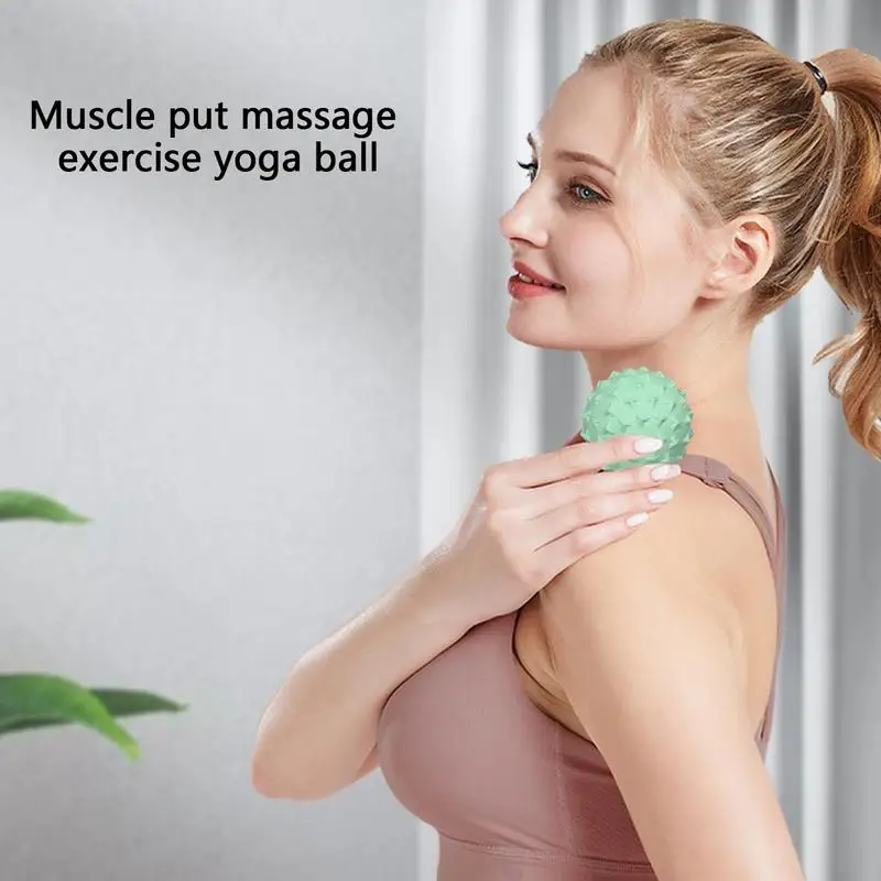 Massage Ball Yoga Massage Roller Relieving Muscle Tension Pressure Massaging Balls Fit For Trigger Point Treat Exercise Yoga massage ball fascia ball