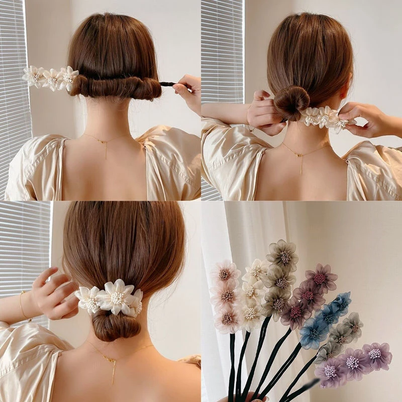 3 Fasce Per Capelli Imbottite In Velluto | Larghezza 5 Cm | Morbide E Vintage | Accessori Moda Per Donna E Ragazza | Colori Casuali - 2