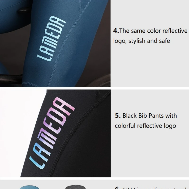 Men's Cycling Bib Tights Lameda With Comfortable Stylish Bicycle Apparel For Optimal Performance Quality