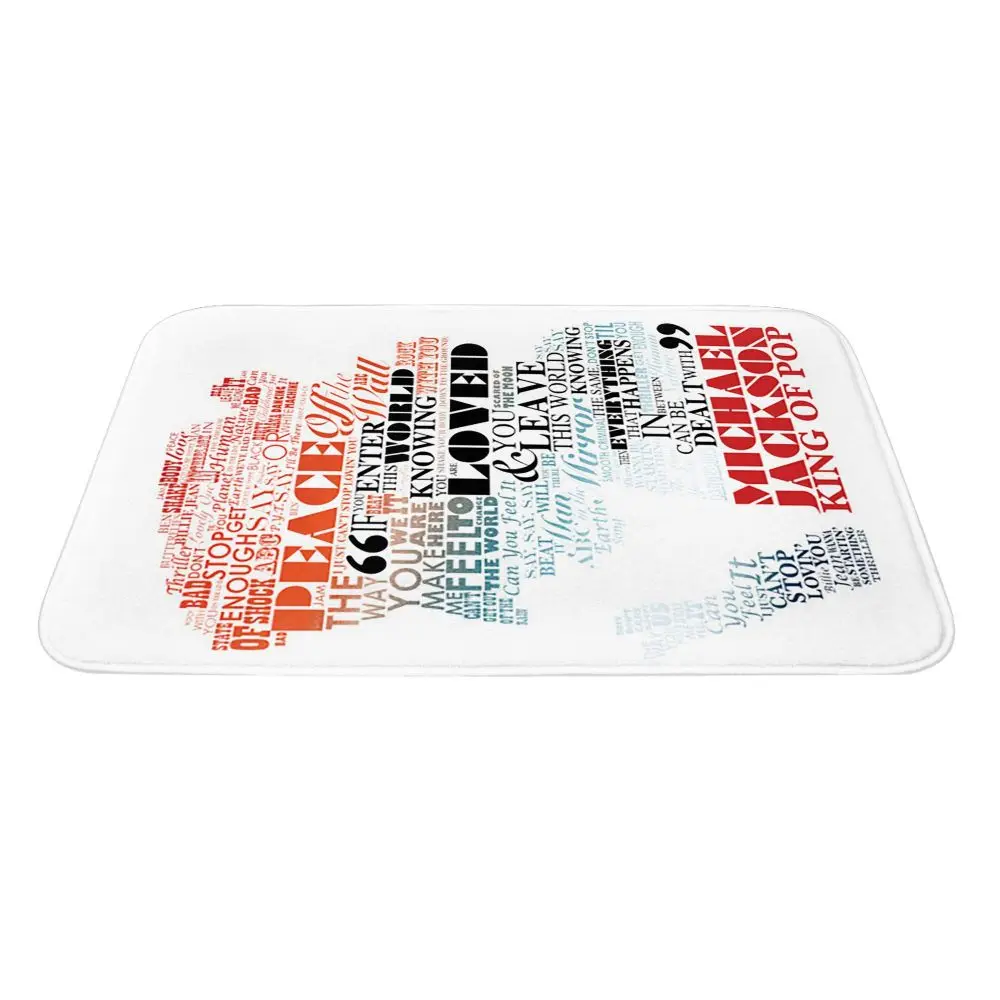 Legacy Of Michael Jackson Non-slip Doormat Floor Mat Dust-proo Carpet Rug for Kitchen Entrance Bathroom Living room Footpad Mats