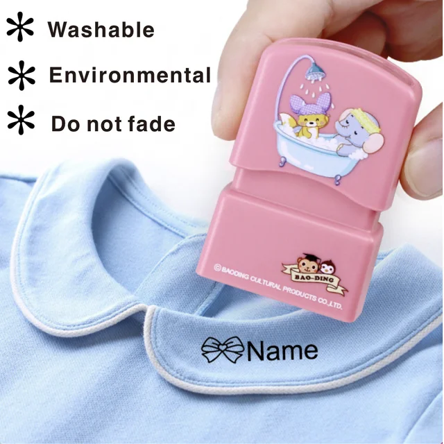 Name Stamp for Kids Clothing Custom Name for Baby Student Clothes  Children's Seal Personalized Waterproof Non-fading Stamps - AliExpress