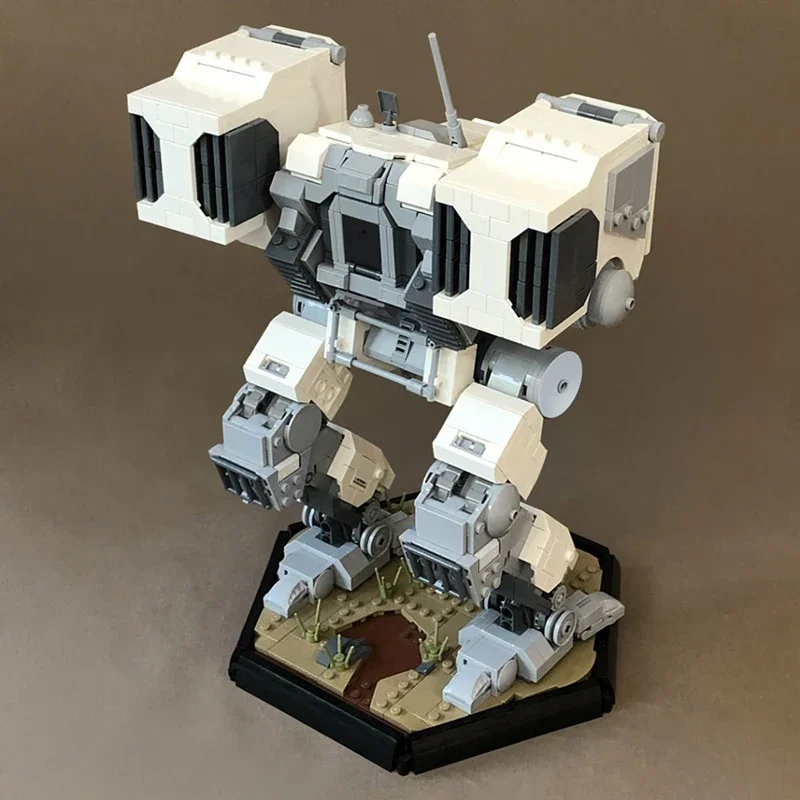 BattleTeched Catapult Mech Building Blocks Set Game Combat