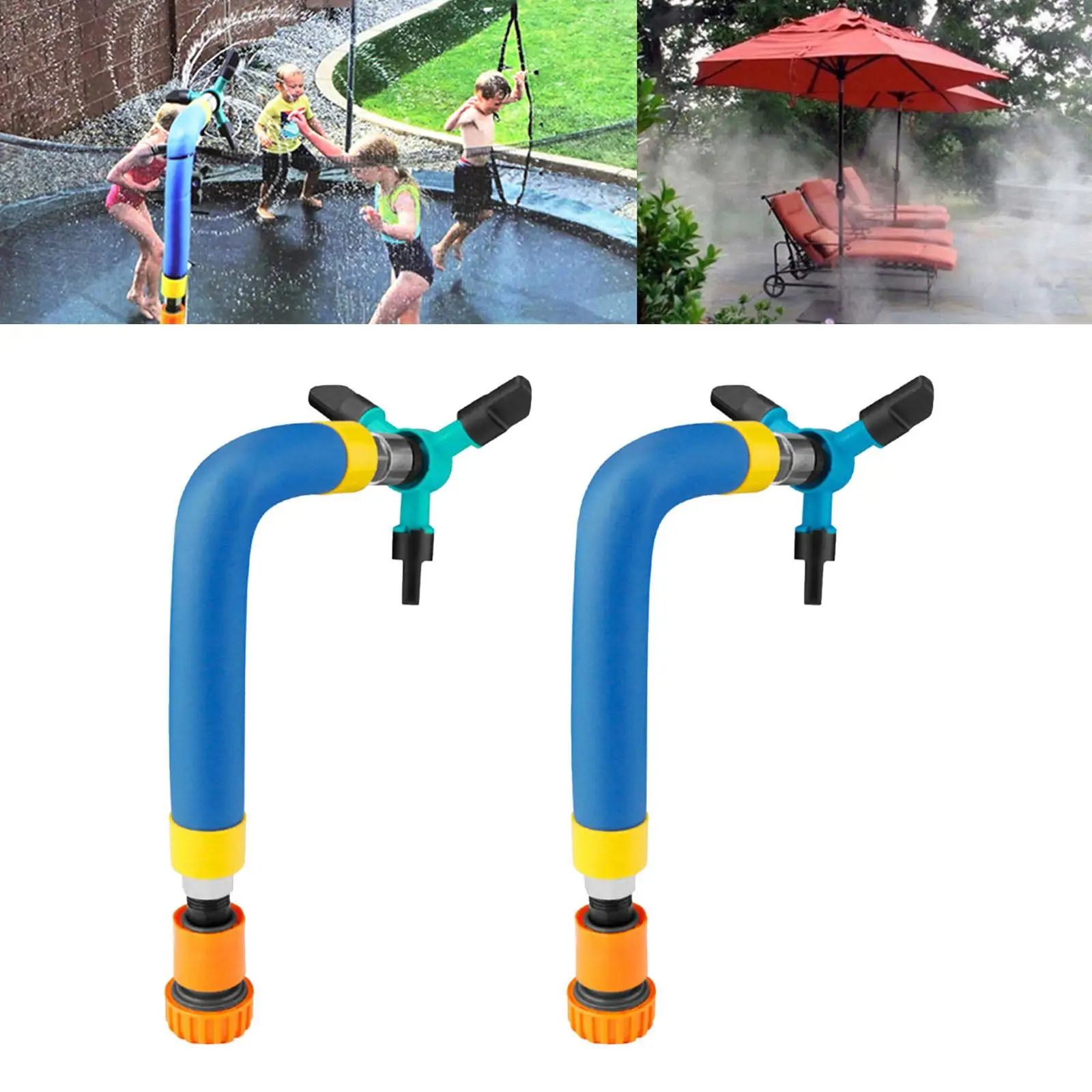 Outdoor Garden Trampoline Sprinkler for Kids Outdoor Trampoline Yard Water Park Sprinkler Water Sports Toys for Children