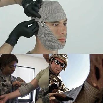 Dressing Medic Survive Israeli Wrap Wound Care Battle Trauma Rescue First Combat Bandage Emergent Urgent Gauze Compress Army Aid 3