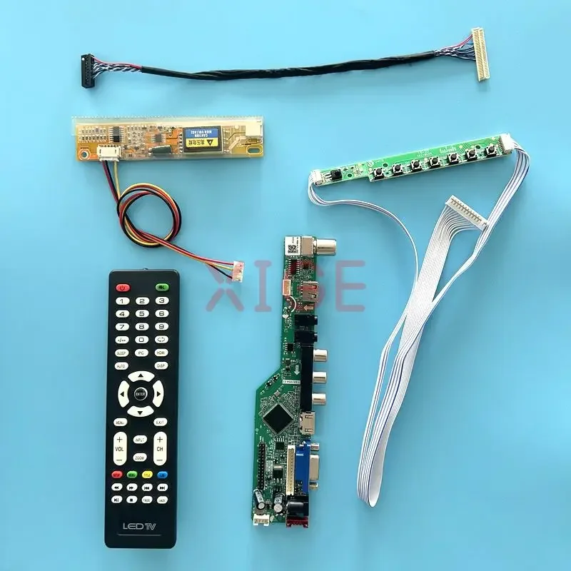 

Плата контроллера N154I1 N154I2 N154I3 N154I5 1280*800 IR + USB + AV + HDMI + VGA комплект LVDS 30-контактный 1ccfl аналоговый ТВ ЖК-монитор