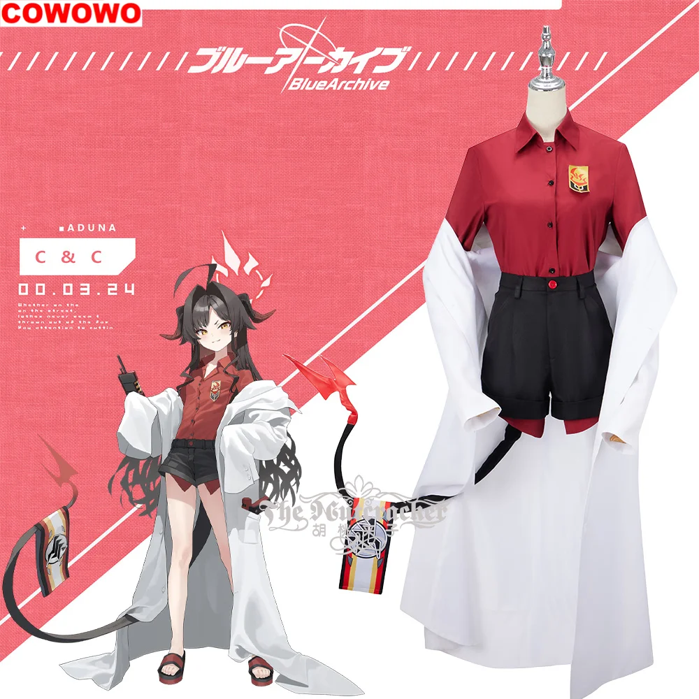 

COWOWO Blue Archive Kasumi Cosplay Costume Cos Game Anime Party Uniform Hallowen Play Role Clothes Clothing New Full
