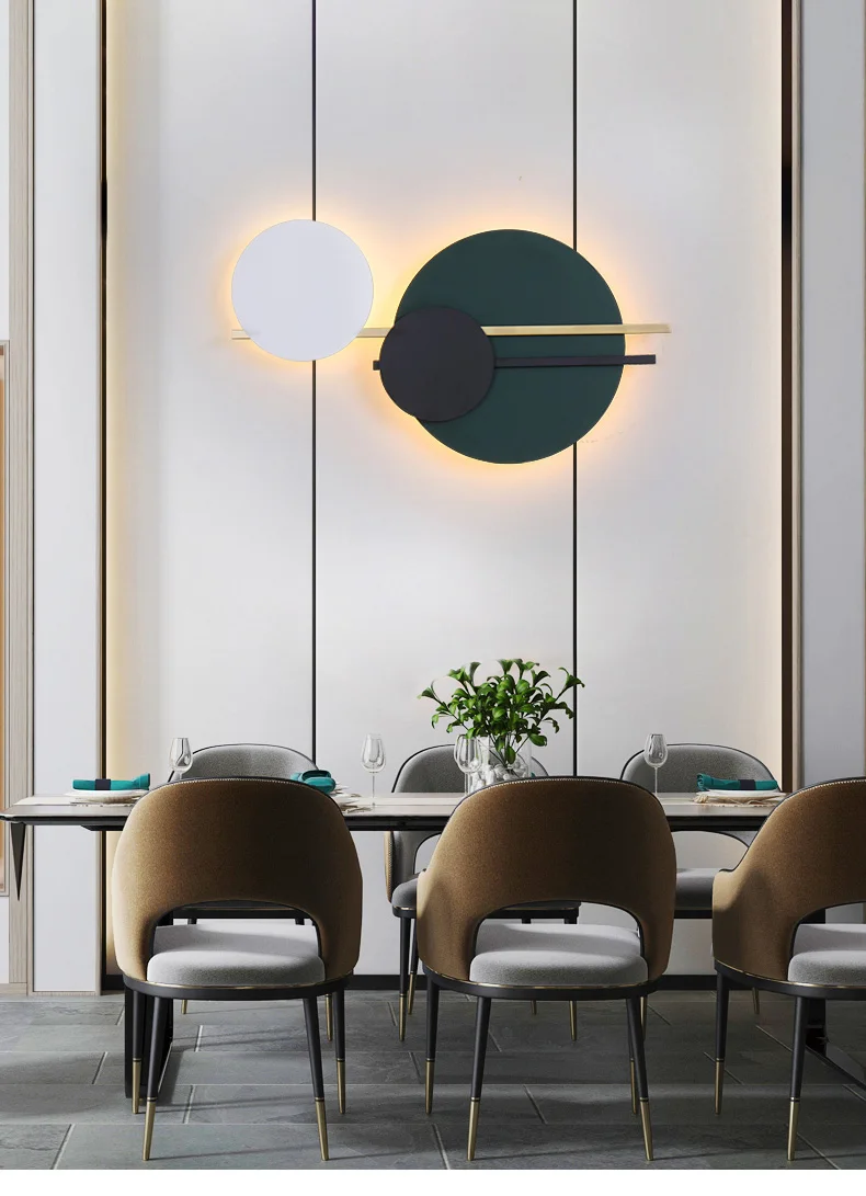 A minimalist dining room with a modern dining table and chairs in matte black.