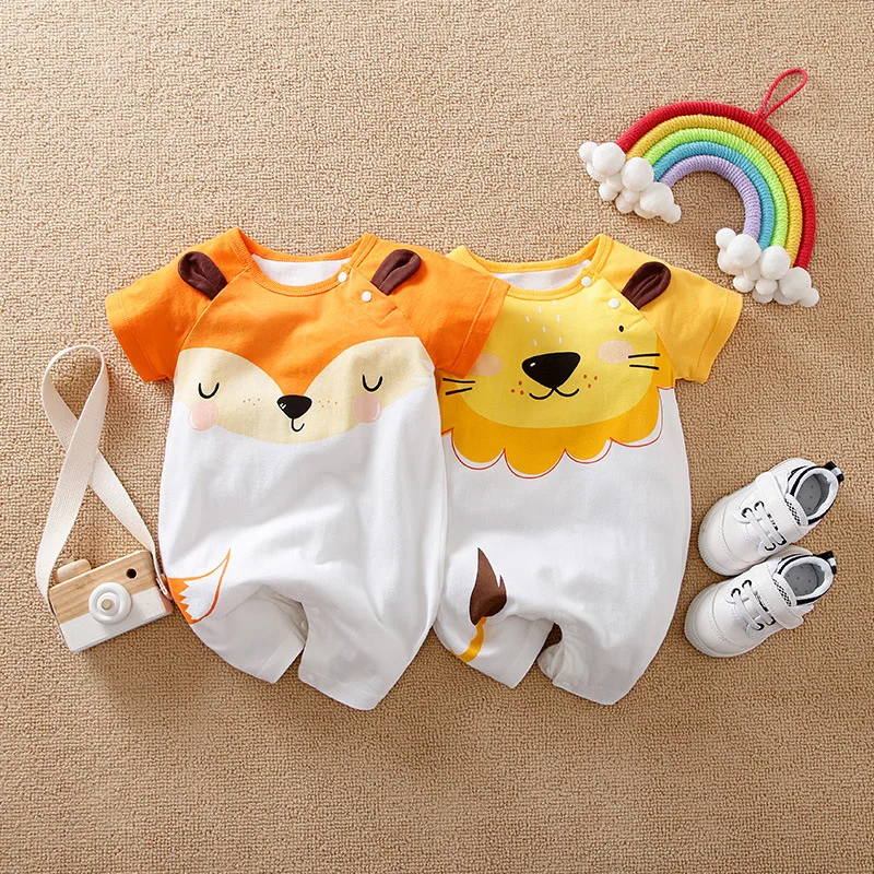 

Baby Autumn Clothes Newborn Girl Boy 0 To 24 Months Jumpsuit Bodysuit For Kids Long Sleeves Crawling Clothing Long Sleeves