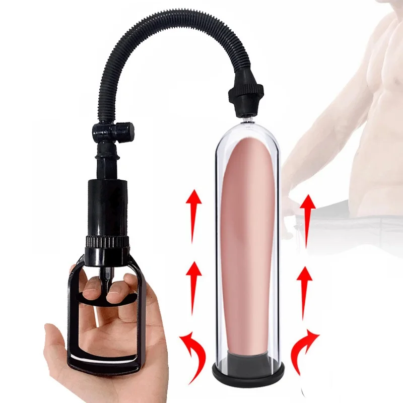 

Male Penis Pump Manual Penis Enlarger Toys For Man Vacuum Pump Male Masturbation Penile Extender Trainer Adults Products