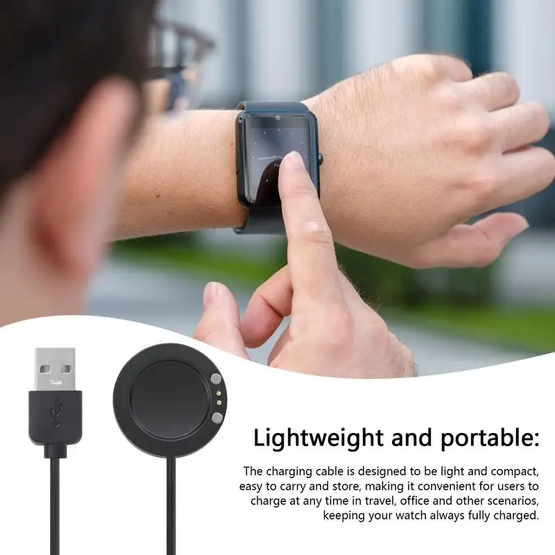 Wireless Smartwatch Charger Smart Watch Magnetic Charging Cable Cradle Portable Watch Charging Supplies For Business Trips Home