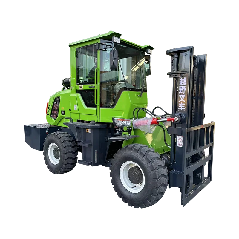 High Quality 3ton Off Road Forklift Truck 4x4 All Four 4 Wheel Drive All Rough Terrain Off-road Forklift For Sale