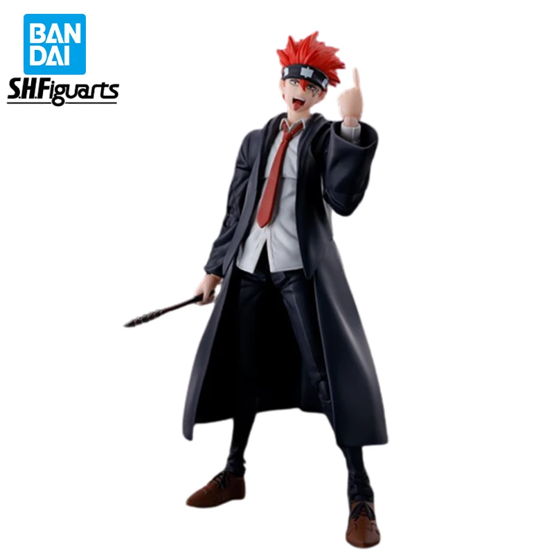 

Original BANDAI SHF Mashle: Magic and Muscles Barrett PVC Anime Figure Action Figures Model Toys