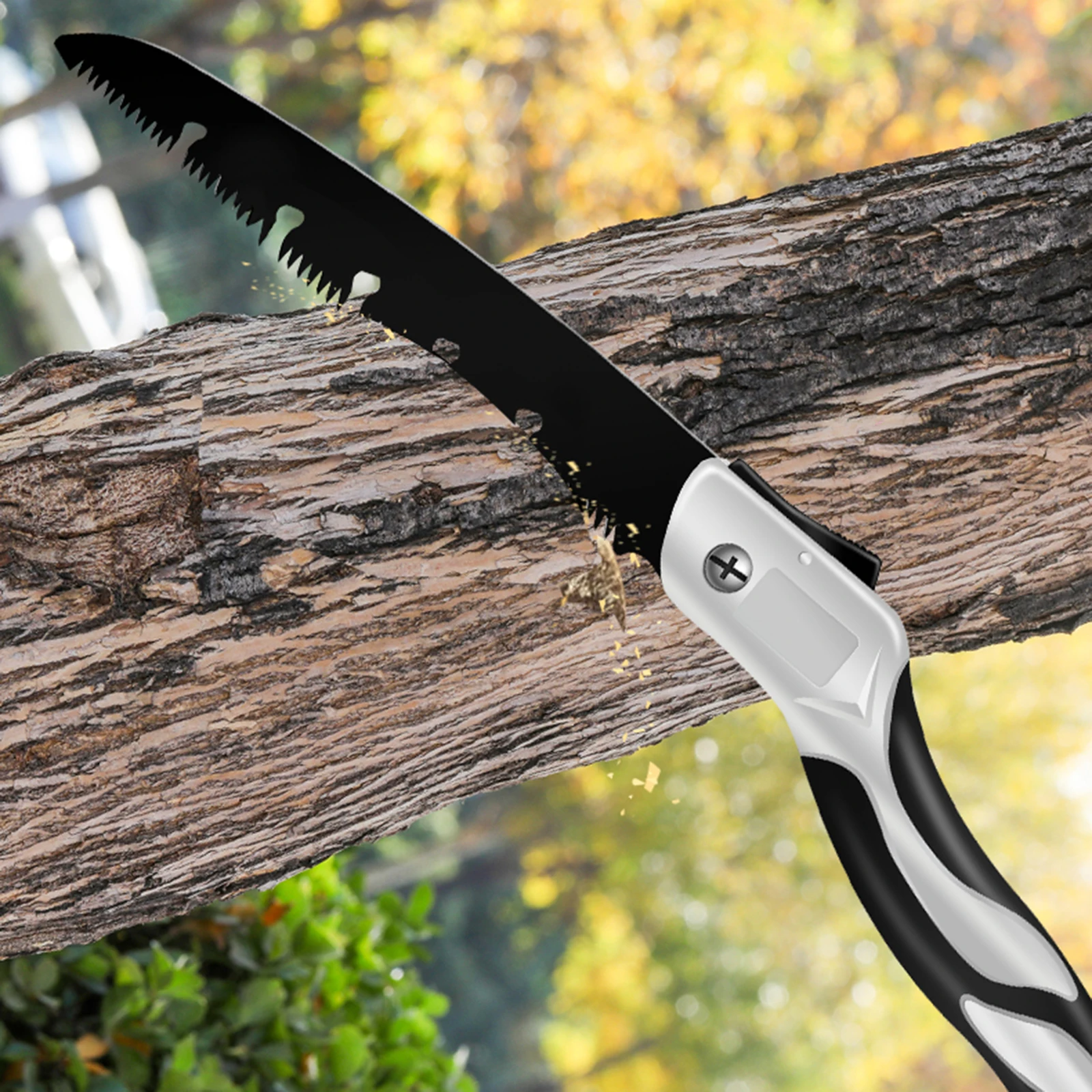 Woodworking Saw Household Tool Hand Saw Pruning Saw Folding Saw for Outdoors Bushcraft Hiking Garden Dry Wood Pruning Saw 2