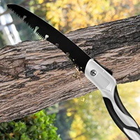 Woodworking Saw Household Tool Hand Saw Pruning Saw Folding Saw for Outdoors Bushcraft Hiking Garden Dry Wood Pruning Saw 2