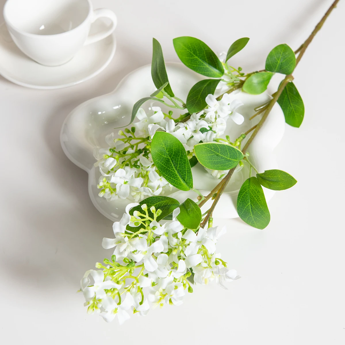 Seide Künstliche Lila Blumen Hochzeit Brautstrauß Hause Zimmer Outdoor Garten Party Bogen Diy Geschenk Box Hotsale Festival Auto Dekor – Detail 2