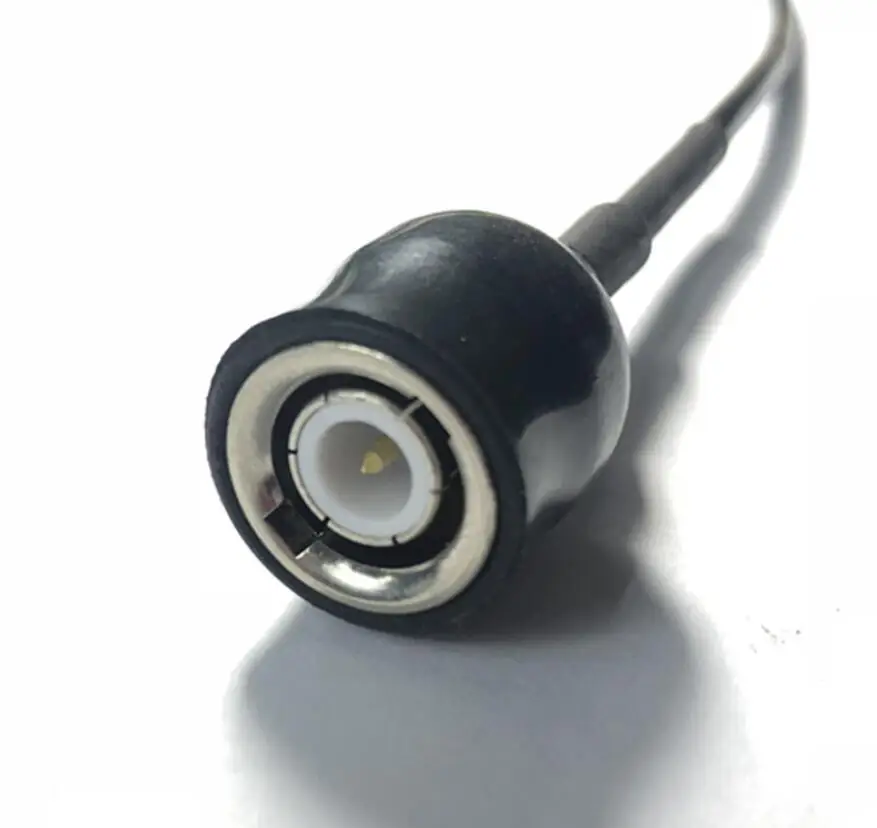 Double junction pH electrode sensor probe BNC connector lab use plastic shell long life contaminated solutions water