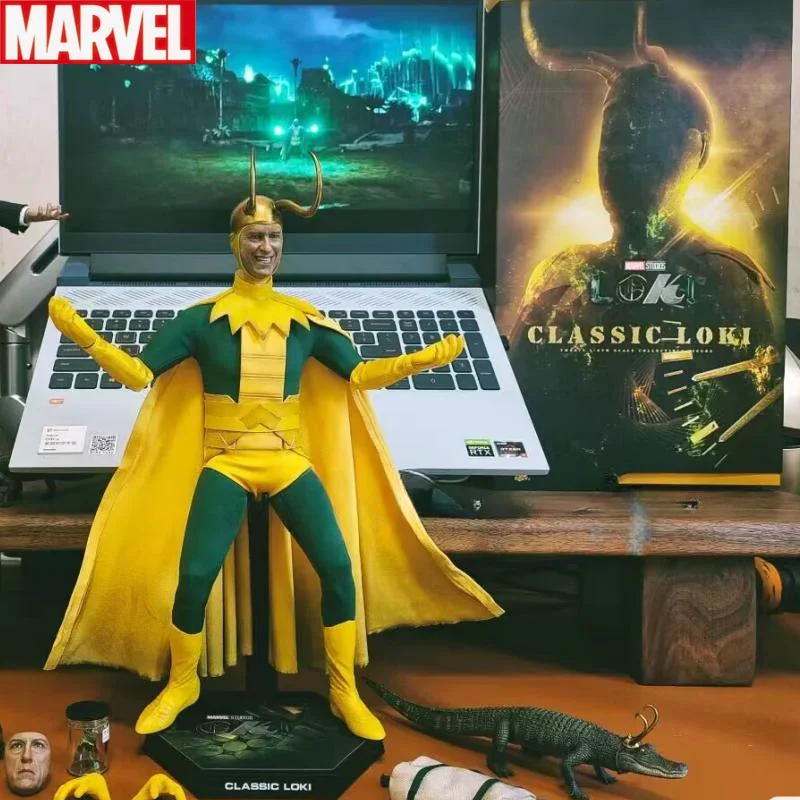 In Magazzino Giocattoli Caldi Originali Ht Tms073 Capolavoro Tv Loki 1/6 Classic Loki Action Doll Collection Model Toy Boy Gift 31Cm