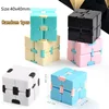 Sensory Toys Bean AntiStress Stretchy Strings Push It Squishy Chain Pops Cube Rainbow Ball Mini Squeeze Toy For Adults Kids Gift 4