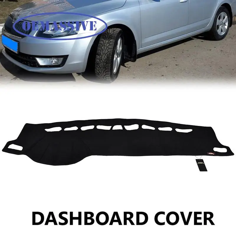 OEMASSIVE FIT FOR 2013 2014 2015 SKODA OCTAVIA MK3 A7 DASHBOARD COVER DASH MAT PAD SUN SHADE DASH BOARD COVER CARPET