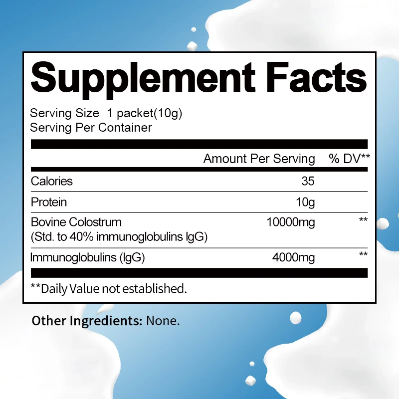 Bovine Colostrum Supplement Beworths Bovine Colostrum Supplements