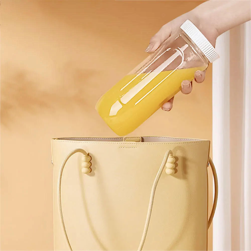 450ml Portable Wireless Blender Rechargeable Electric Fruit Juicer Machine 10 Blades for Juices Shakes Smoothies and Baby Food 5