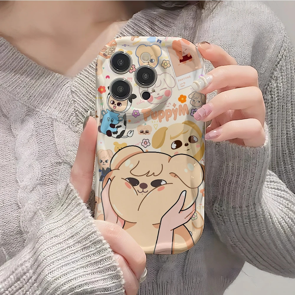 Adorable K-Kids Strays 3D Wave Soft Phone Case