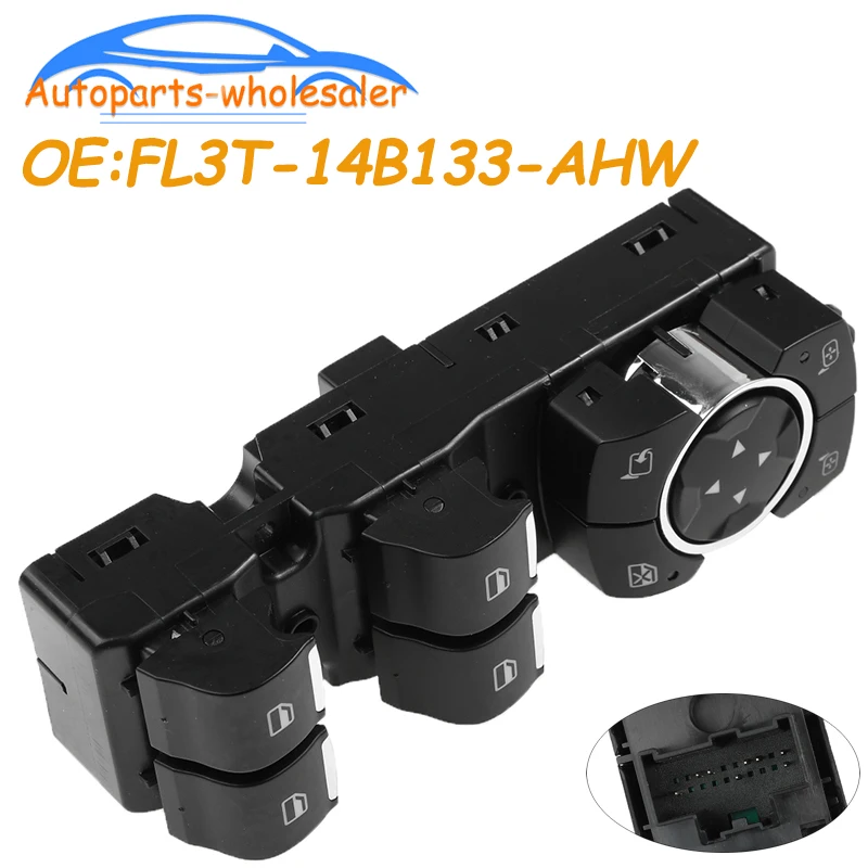 Ford Window Control Switch FL3T-14B133-AHW For Expedition F150 2015-2020