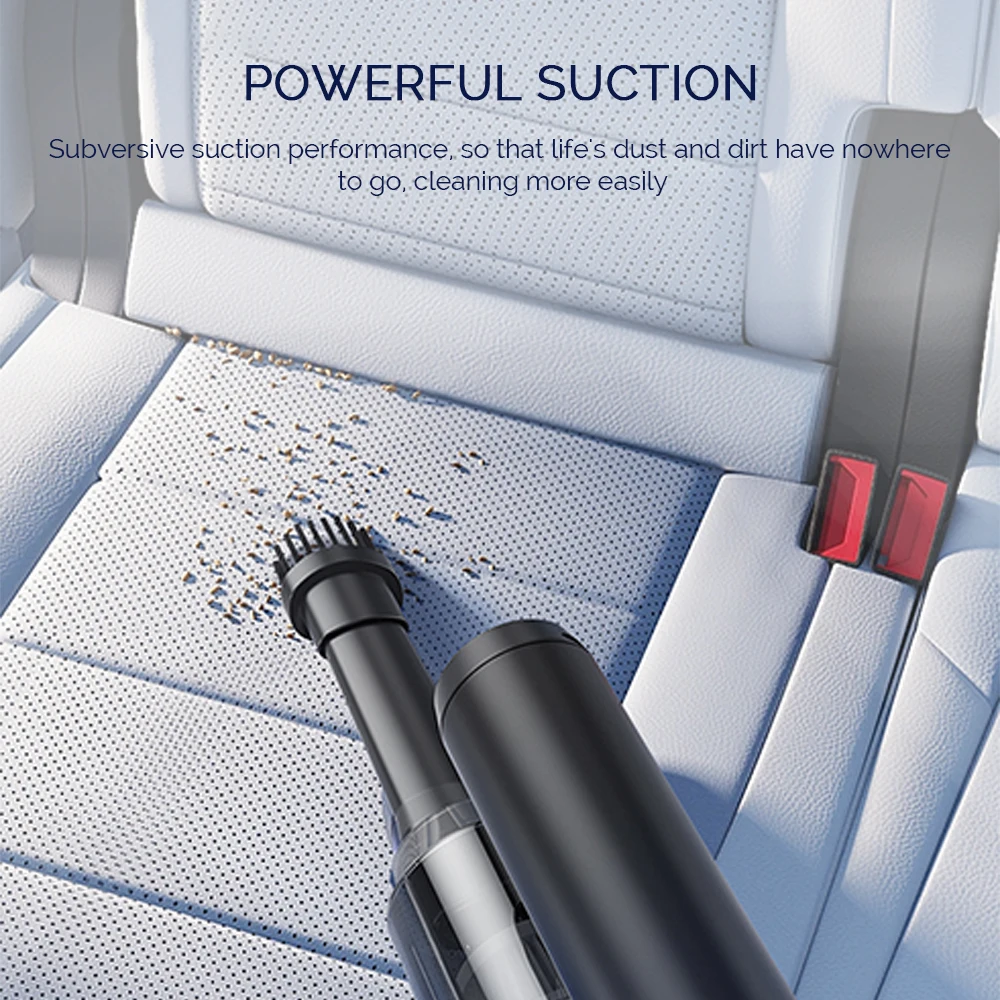 Multi-purpose Cleaner 5000PA Cordless Vacuum Cleaner Strong Suction Car Cleaner Cleaning Glass Wiper Windows Cleaning Brush