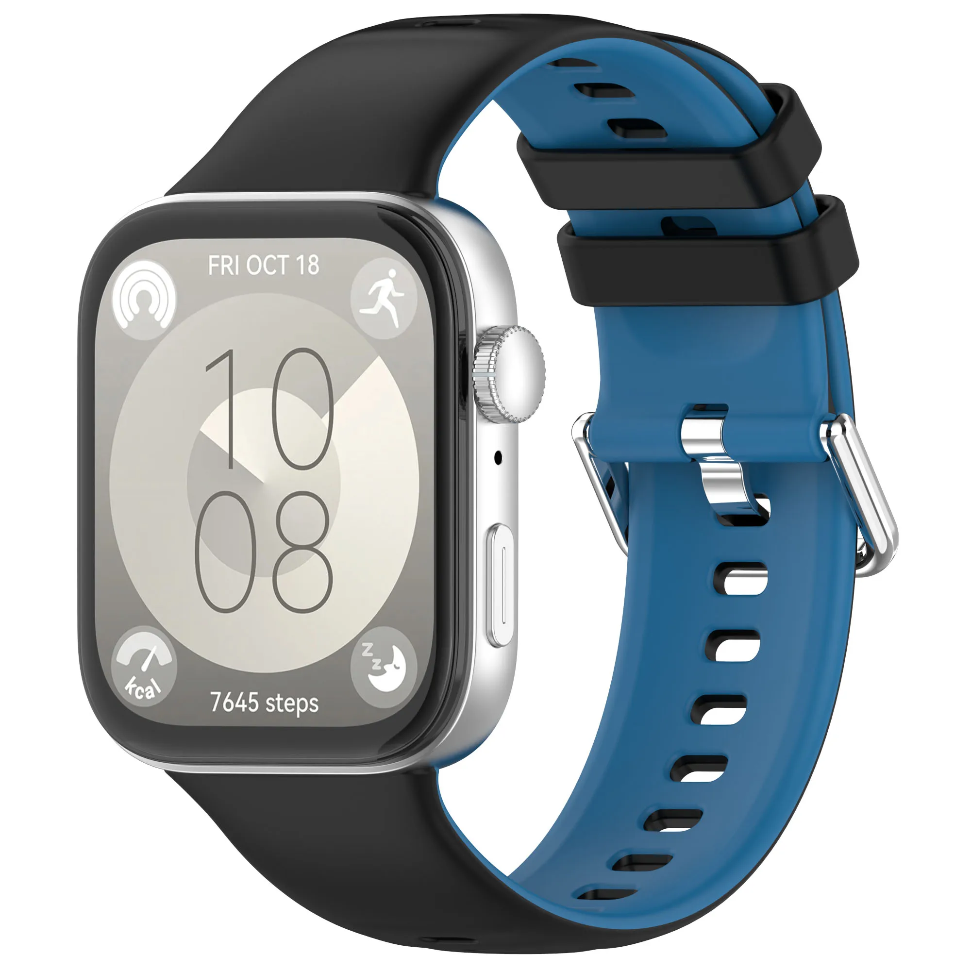 Vibrant Multi-Colored Sports Watch Strap - Universal Fit