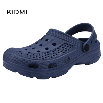 Kidmi Fashion Men Clogs Slippers Summer Clogs Slippers Outdoor Breathable Beach Slippers Soft Men Garden Slippers Home Sandals 1