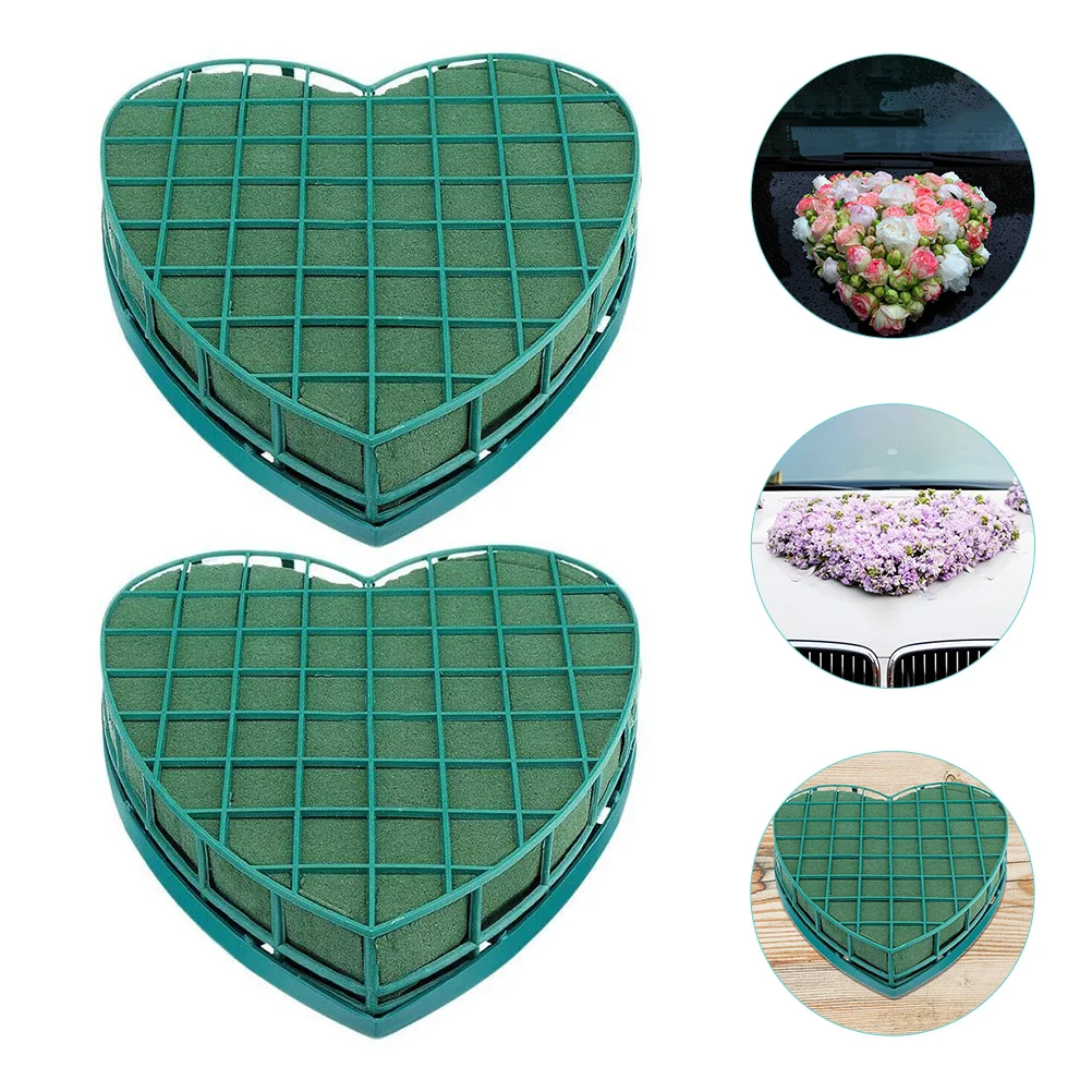 Foam Flower Floral Blocks Block Mud Wet Heart Wedding Arrangement