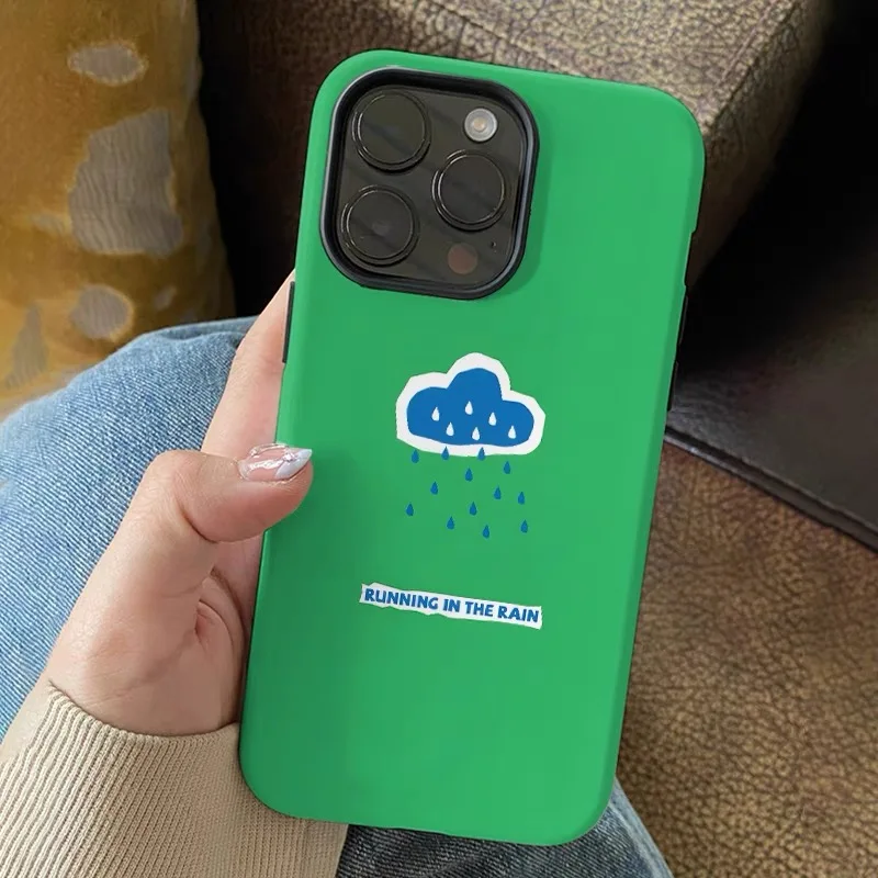 Summer Blue Clouds Phone Case - Stylish Back Cover