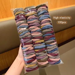 100 Seamless High - Elasticity Durable Hair Accessories (100pcs)