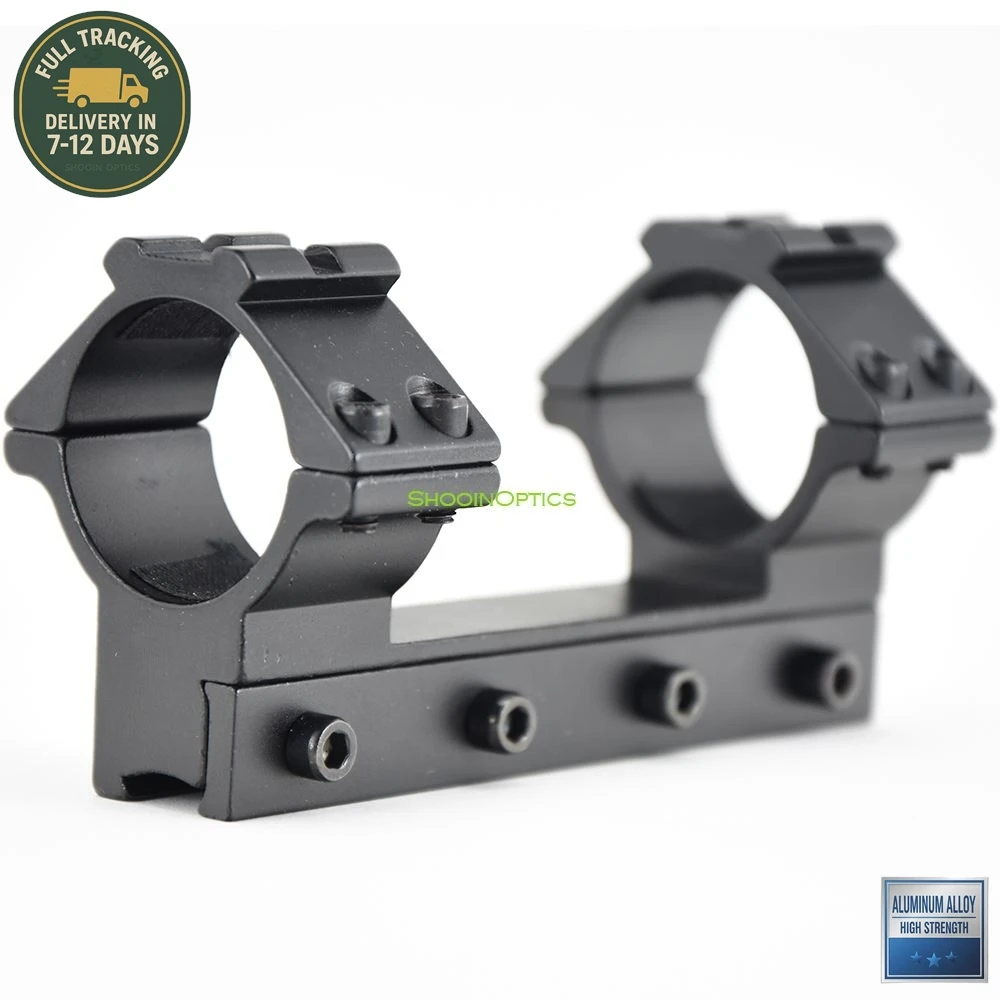 Rifle Scope Mount Rifle Scope Mount Ring Shooin Scope Ring Mount With Dovetail 11mm Rail Mount Base For 1 Inch 30mm Tube Riflescope