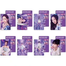 

8Pcs/Set Kpop Aespa Photocards SMTOWN : SMCU EXPRESS Self Made HD Lomo Cards Double Side Postcards For Fans Collection Gift