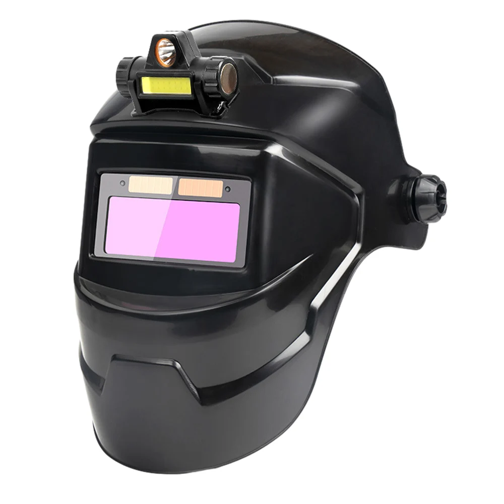 Welding Masks Automatic Variable Light Adjustment Large View Auto Darkening Welding Helmet for Arc Welding Grinding