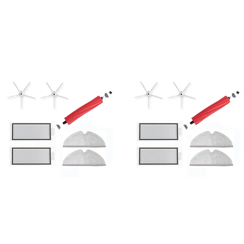 

2 комплекта запасных частей для Xiaomi Roborock Q7 Max, Q7 Max +, T8, G10S, G10S Pro, S7 MAXV Ultra Robotic