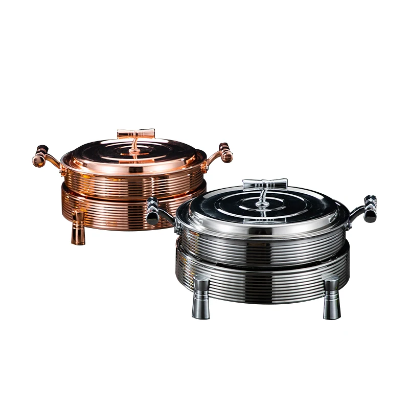 

Cookware sale Stainless Steel Buffet Roll Top Warmer Food Set Chafing Dish