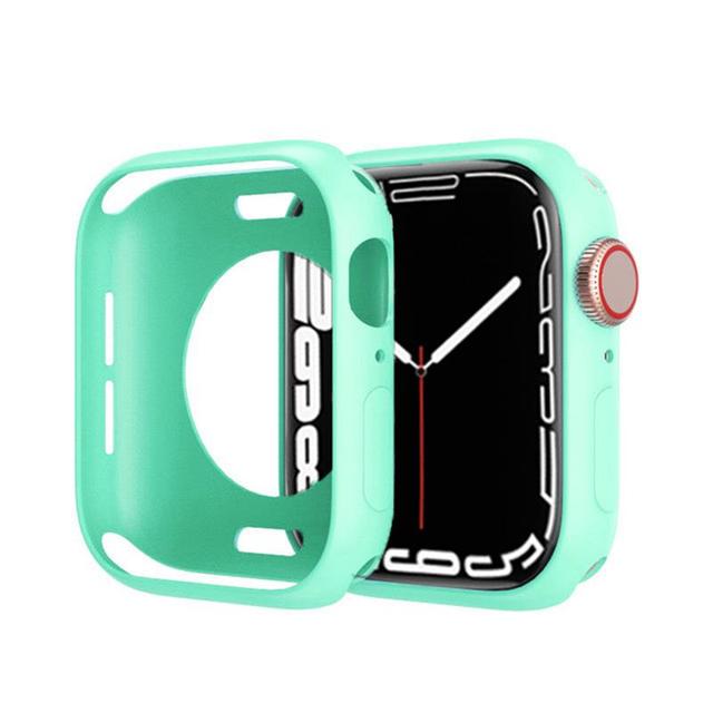 For Apple Watch Case 38mm 40mm 44mm 41mm 45mm 42mm Bumper Screen Protector Case Apple Watch Strap Series 4 5 se 3 6 7 Band